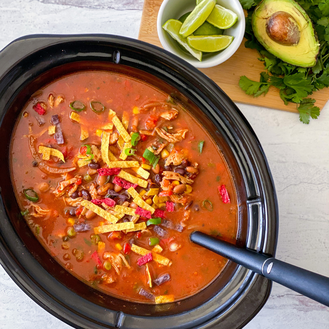 crockpot chicken tortilla soup - 8 popular soups for Fall