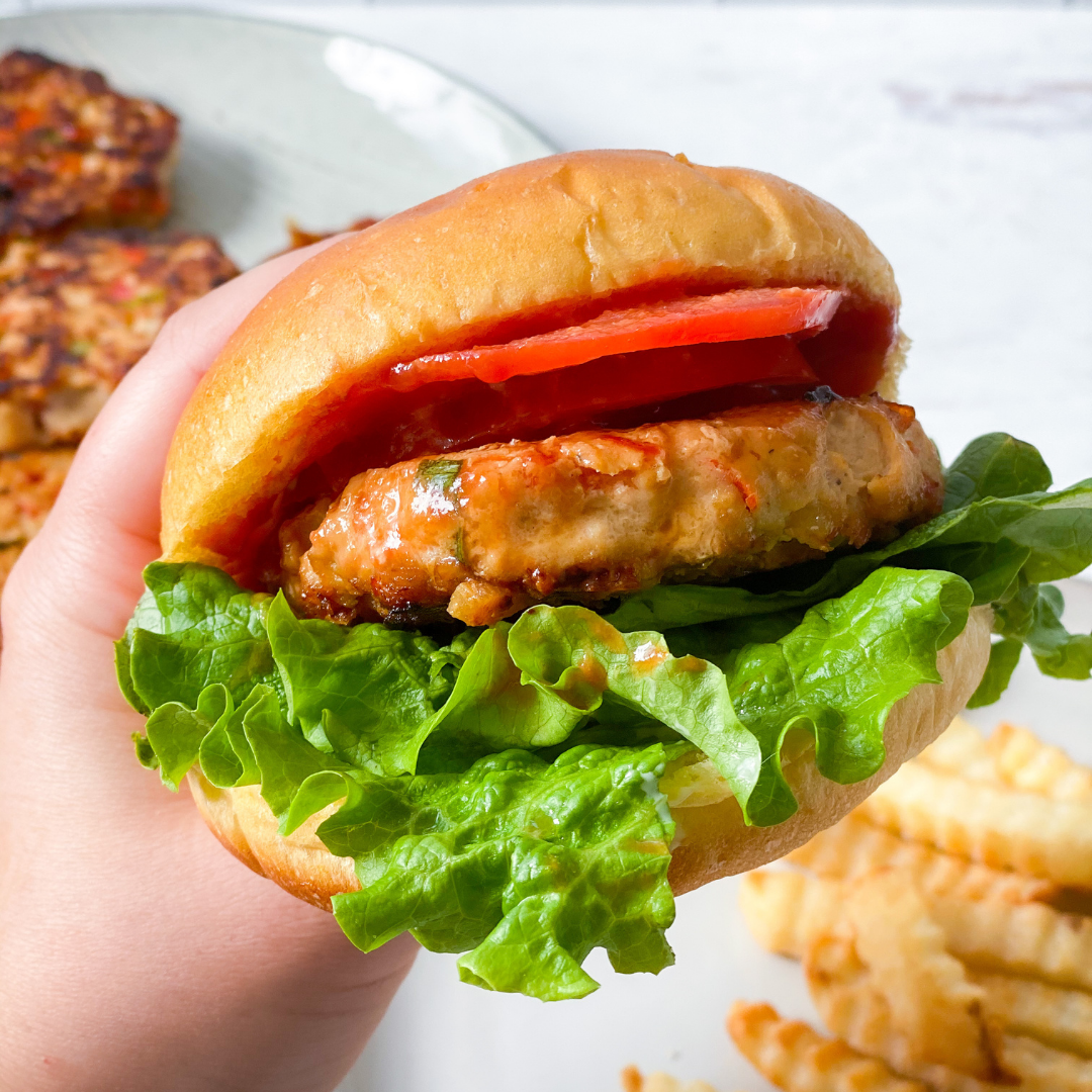 pineapple teriyaki chicken burgers