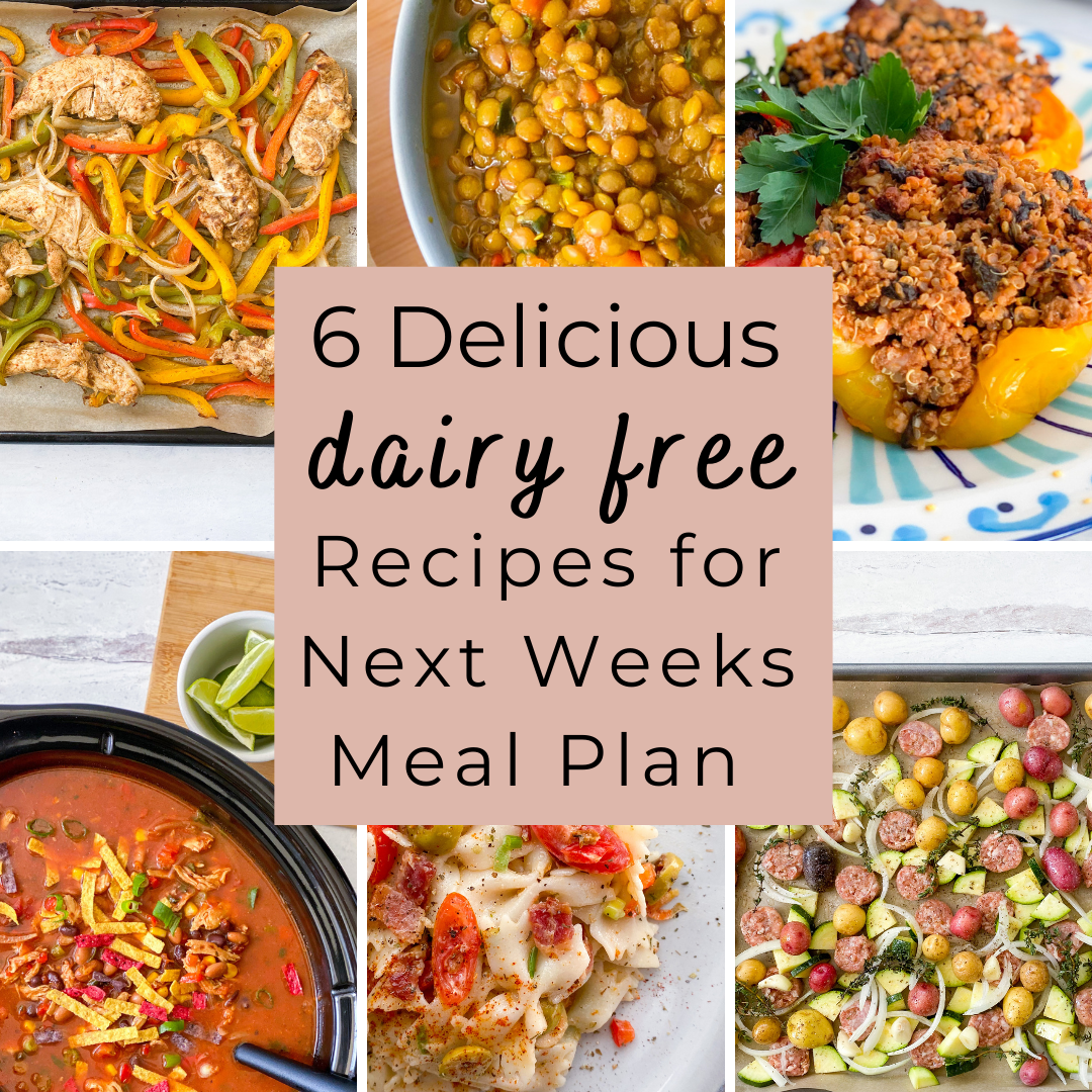 6 delicious dairy free recipes for next weeks meal plan