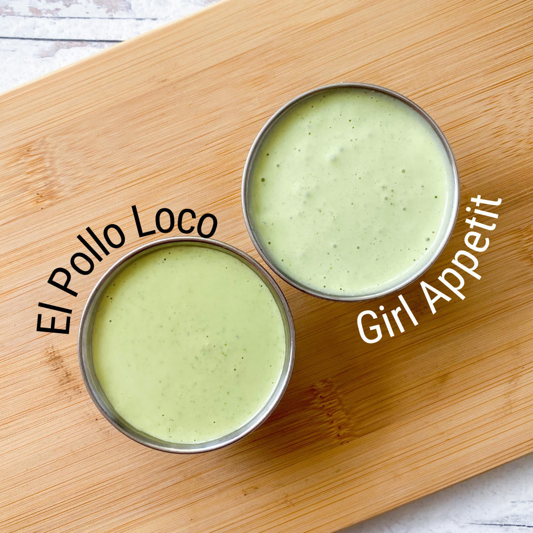 El Pollo Loco Copycat Cilantro Dressing