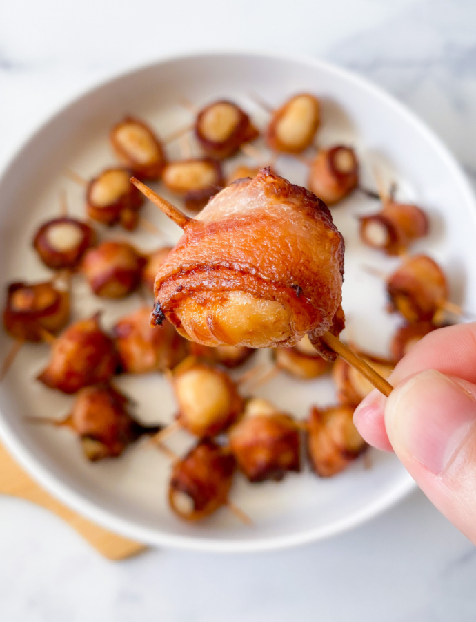 Easy Bacon Wrapped Water Chestnuts